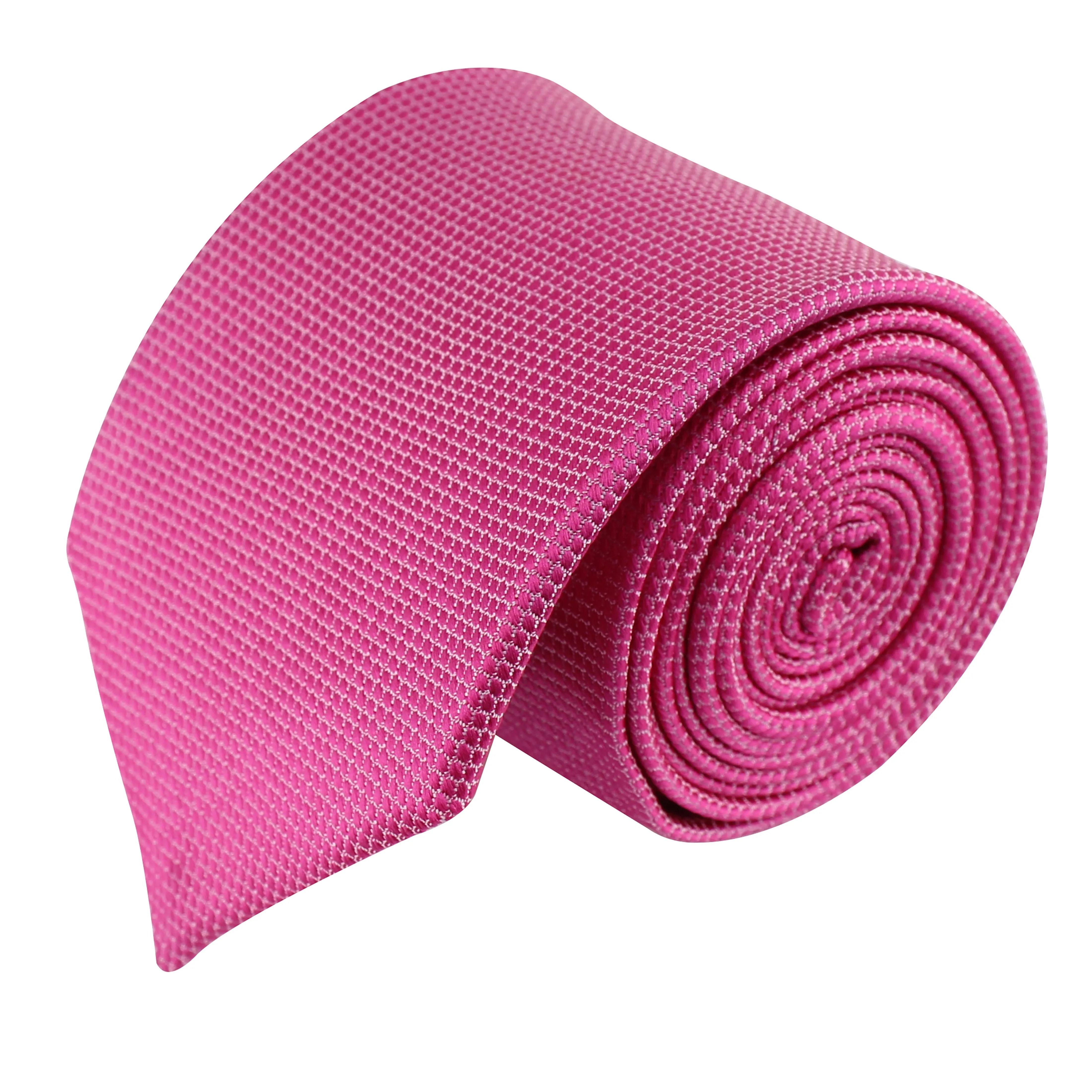 Kovove Classy Pink Checkered Neck Tie For Men