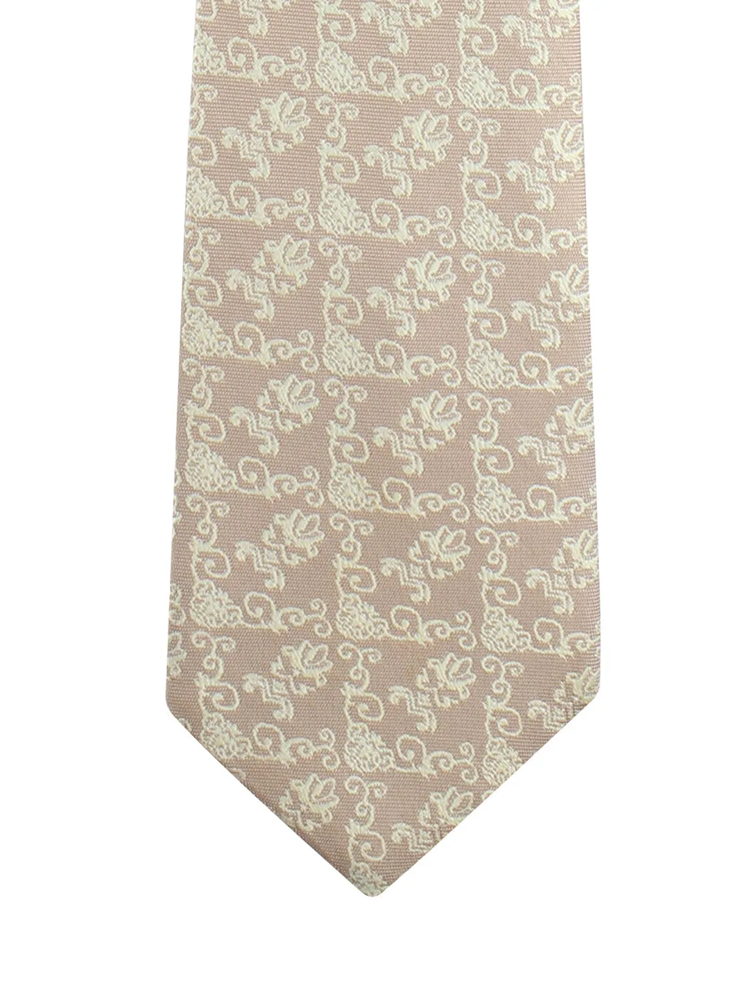 Kovove The Artistic Abstract Beige Necktie For Men