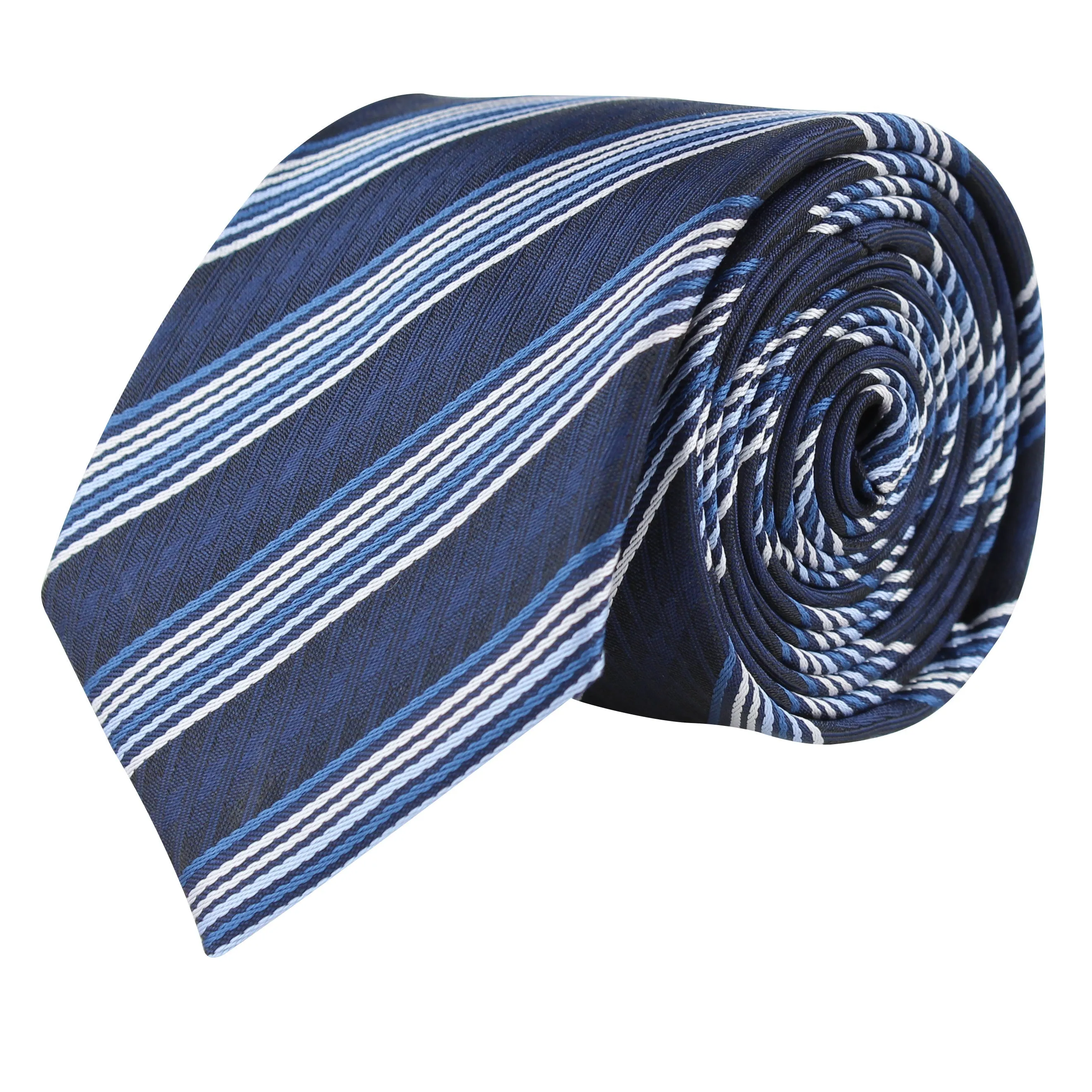 Kovove The Pleasing Striped Maroon Necktie For Men