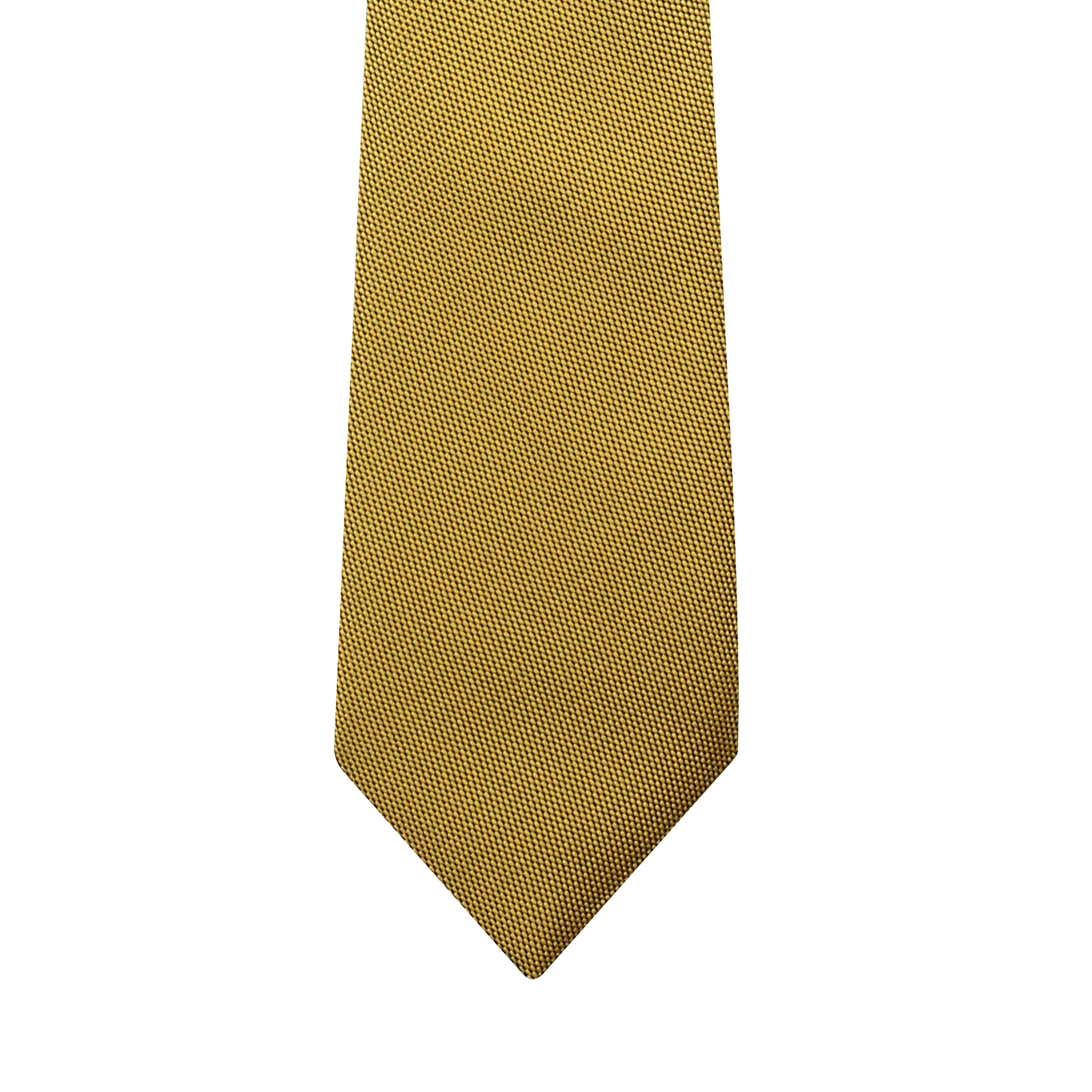 Kovove The Twining Dash Mustard Necktie For Men