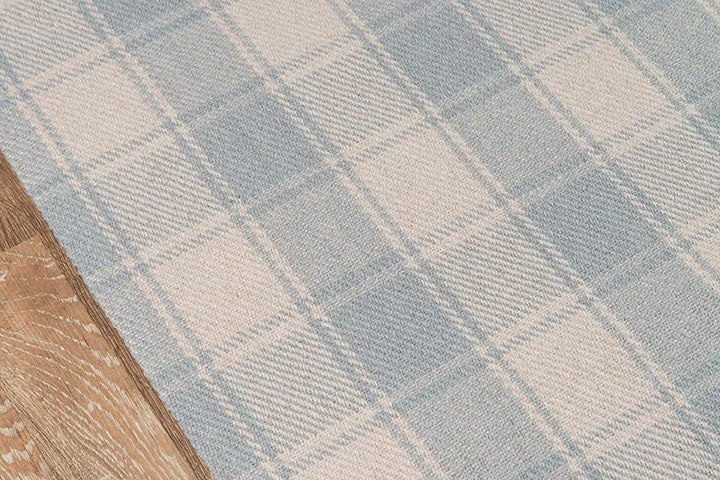 Marlby Tartan Lt. Blue Rug