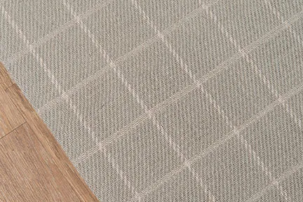 Marlby Windowpane Grey Rug