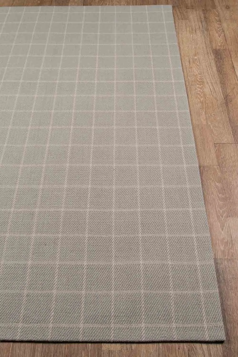 Marlby Windowpane Grey Rug