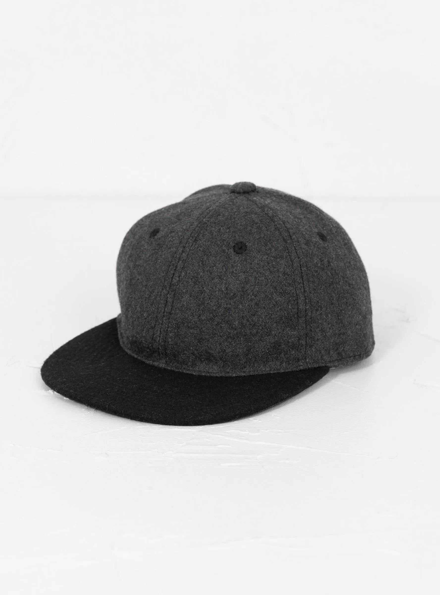 Melton 2 Tone BB Cap Charcoal & Black