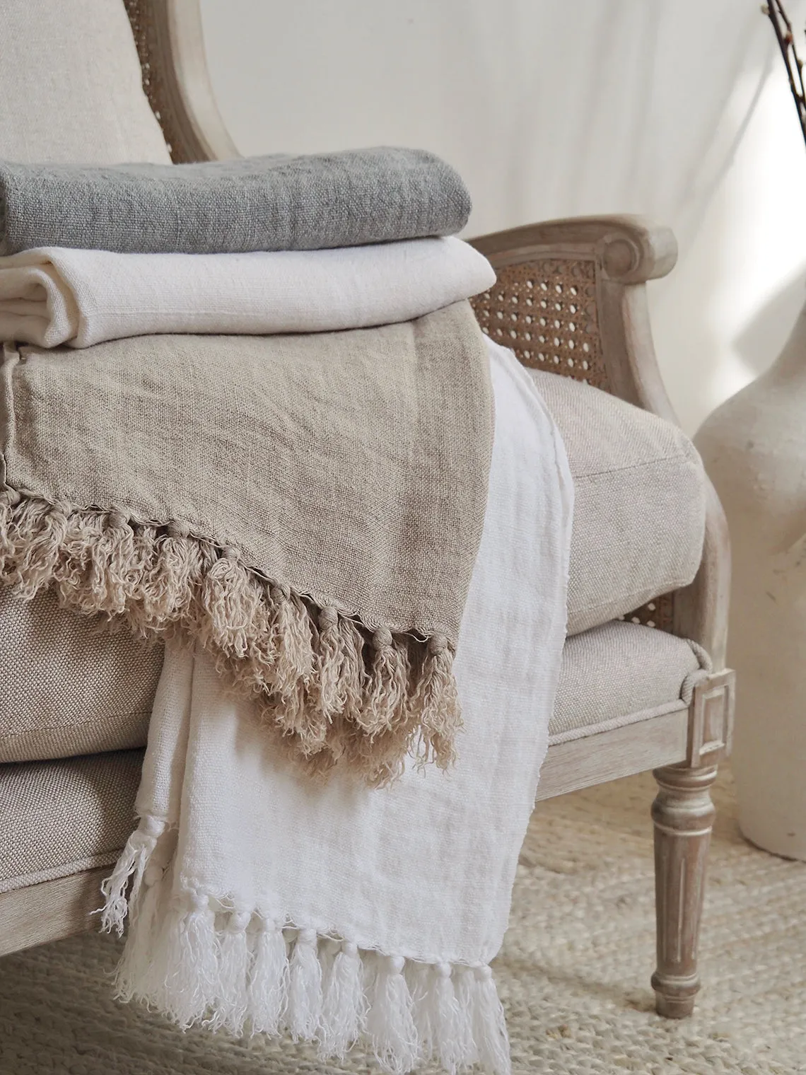 Montauk Natural Throw