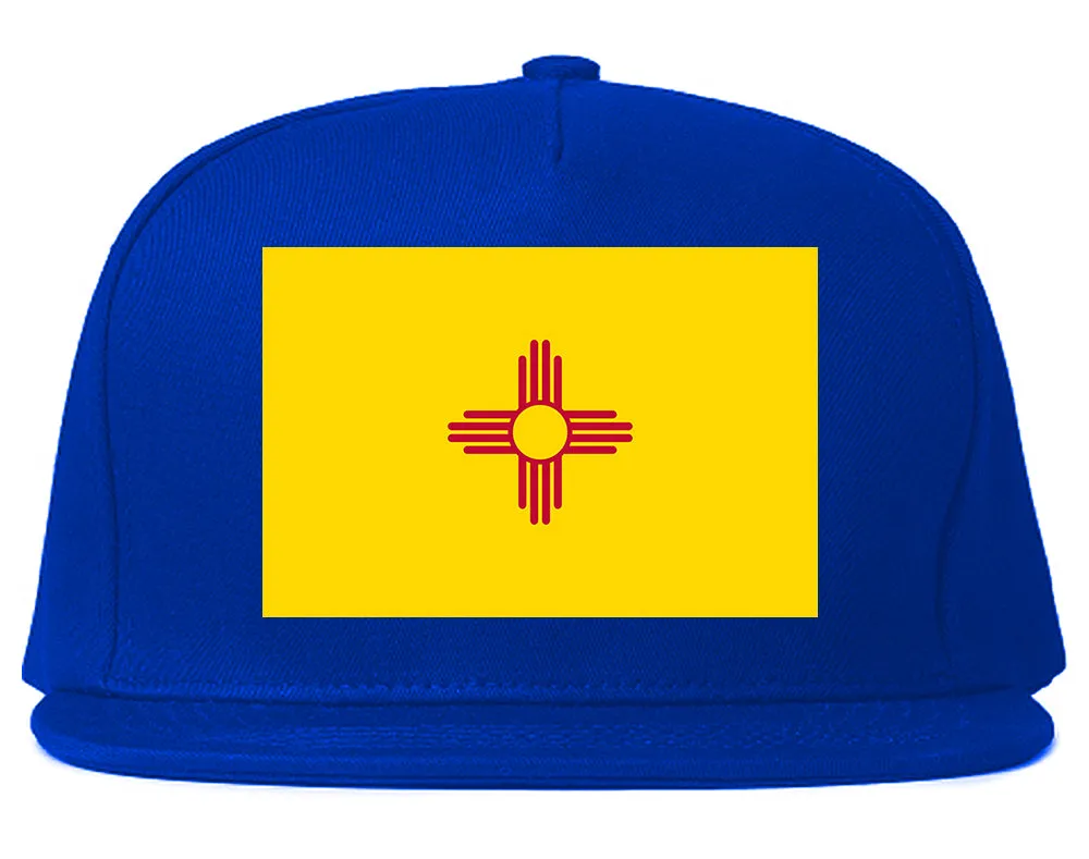 New Mexico State Flag NM Chest Mens Snapback Hat