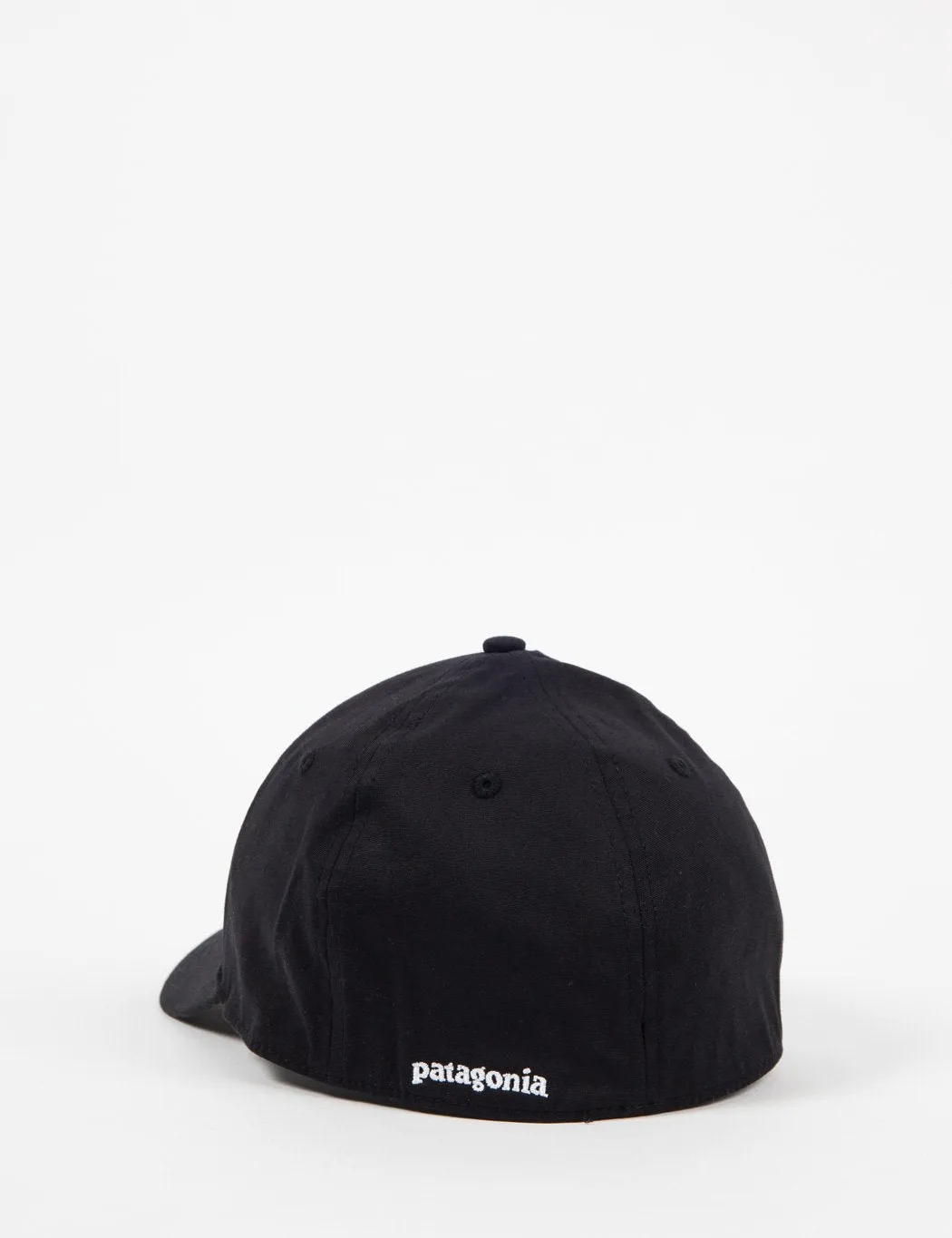 Patagonia P-6 Logo Stretch Fit Hat - Black