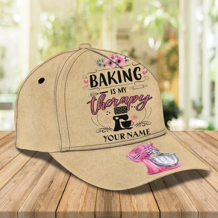 Personalized Baking Cap for Mom, Baking Hat for Her Birthday Gift for Baking Lover