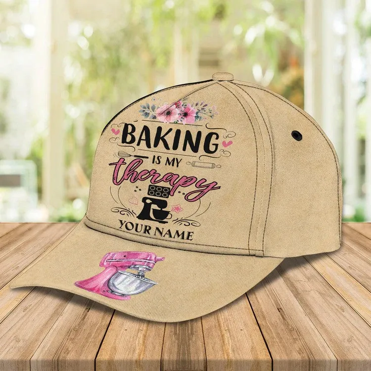 Personalized Baking Cap for Mom, Baking Hat for Her Birthday Gift for Baking Lover