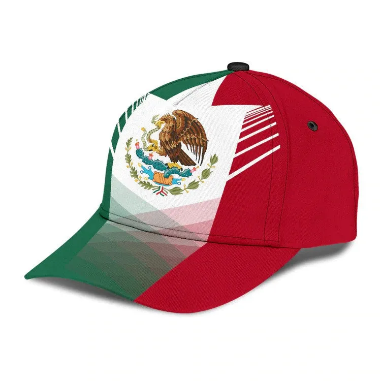 Personalized Mexican 3D Baseball Cap for Men & Women, Mexican community in the US Hat