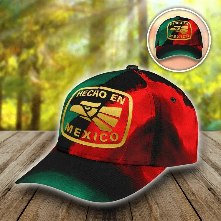 Personalized Mexican 3D Baseball Cap for Men & Women, Mexican community in the US Hat