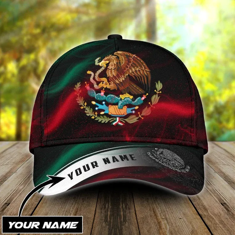 Personalized Mexican 3D Baseball Cap for Men & Women, Mexican community in the US Hat