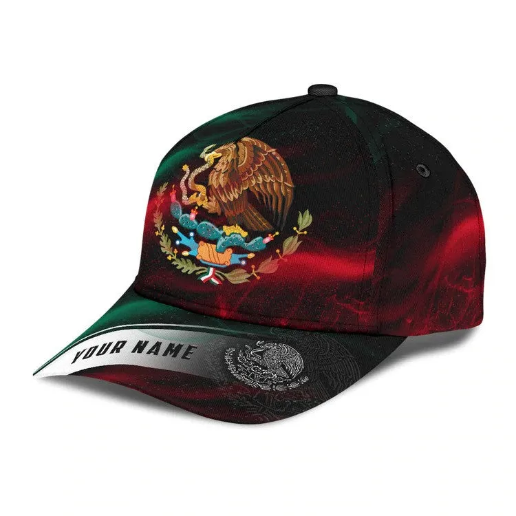 Personalized Mexican 3D Baseball Cap for Men & Women, Mexican community in the US Hat