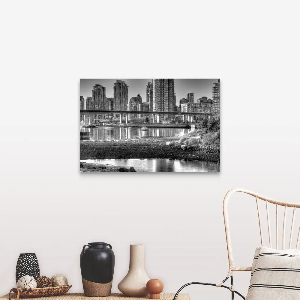 "Cambie Street Bridge" Canvas Wall Art