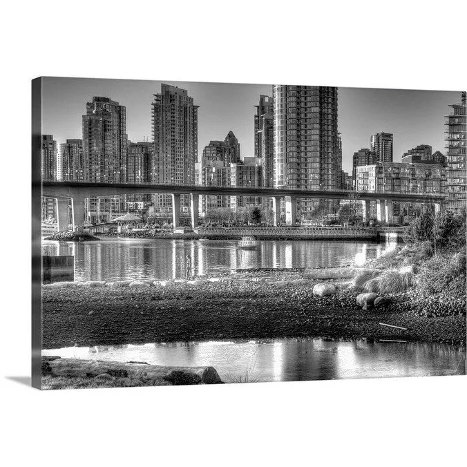 "Cambie Street Bridge" Canvas Wall Art