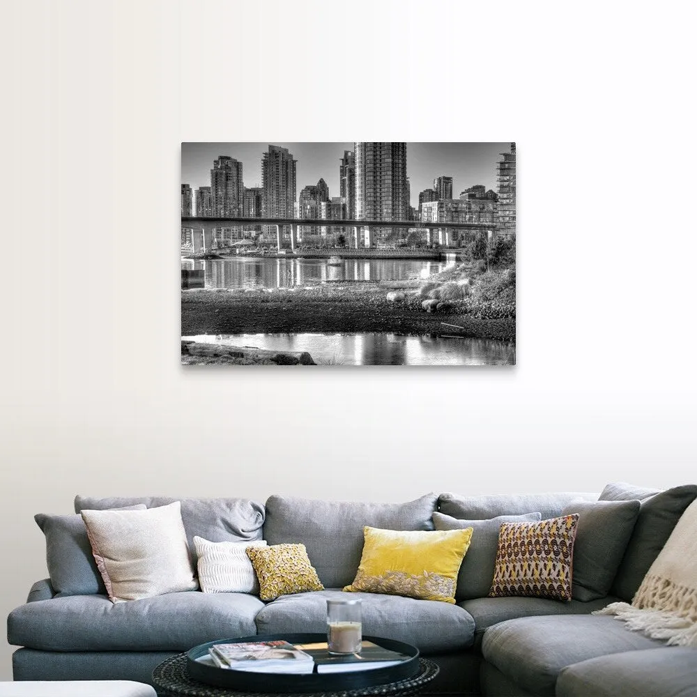 "Cambie Street Bridge" Canvas Wall Art