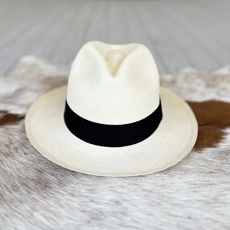 Ronnel Panama Straw Fedora - The Martin