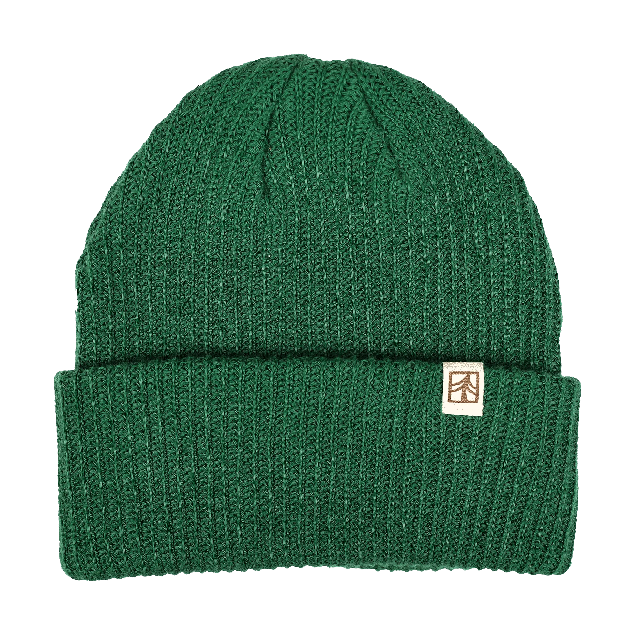 Rustek 100% Organic Cotton Beanie | Green