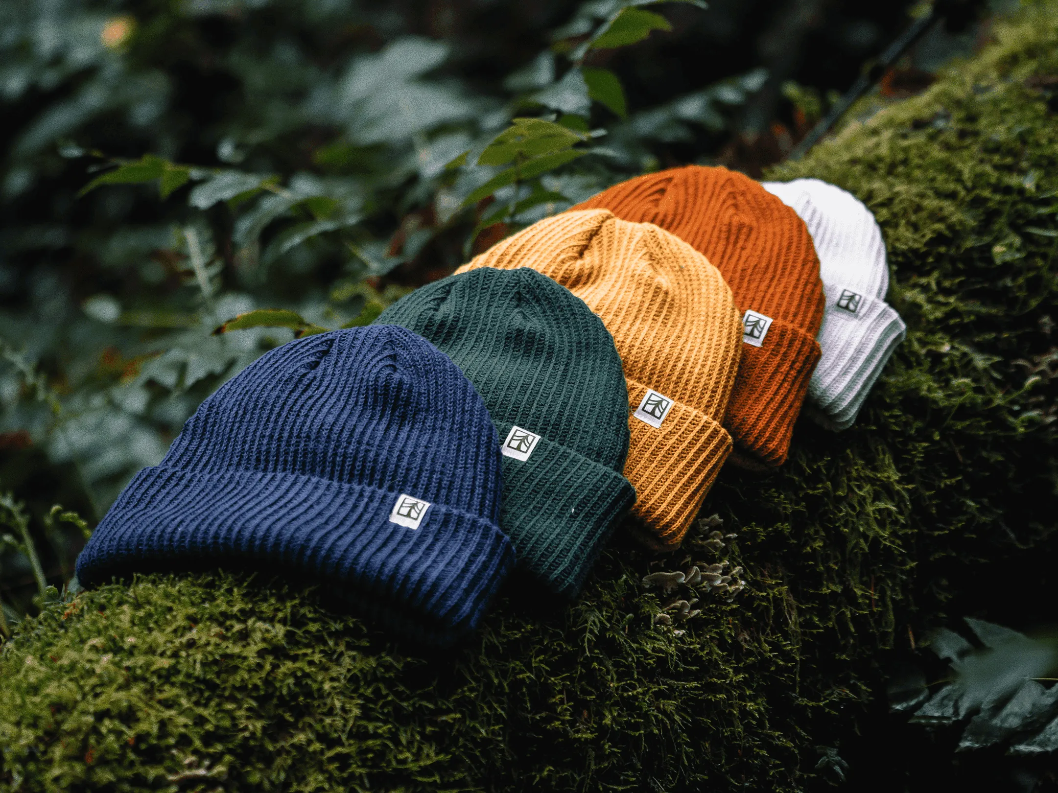 Rustek 100% Organic Cotton Beanie | Green