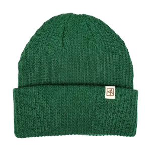 Rustek 100% Organic Cotton Beanie | Green