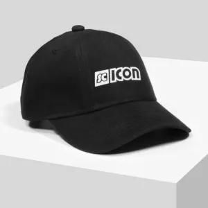 SCICON BASEBALL CAP - Black-WHITE