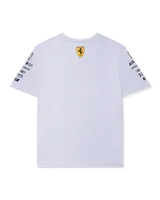 Scuderia Ferrari Hypercar Le Mans 2024 Men's Safety T-Shirt - Yellow/Black/White