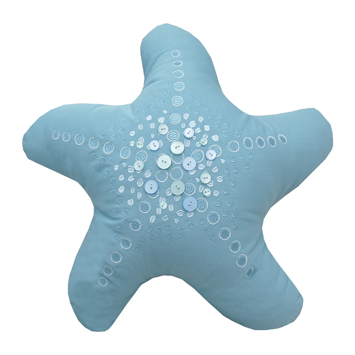 Shaped Sea Star Oceana Indoor Outdoor Pillow