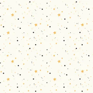 Sophisticated Halloween | Stars Cream by My Mind's Eye for Riley Blake | C14623-CREAM