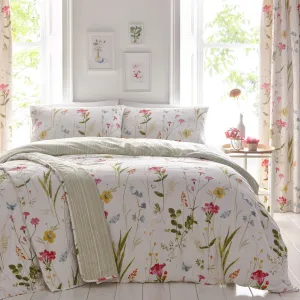 Spring Glade Duvet Cover Set by Dreams & Drapes in Multicolour