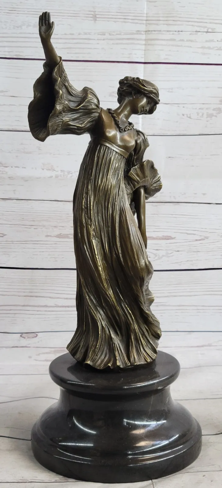 Statue Sculpture Victory Woman Art Deco Style Art Nouveau Style Solid bronze Gift