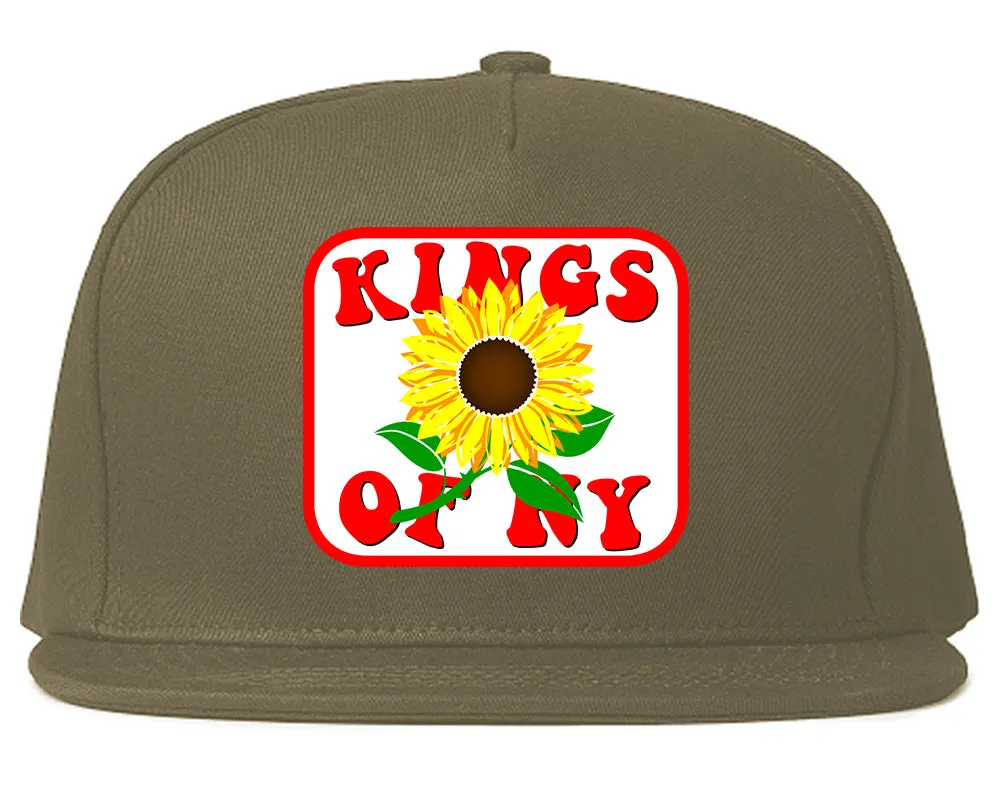 Sunflower Kings Of NY Mens Snapback Hat