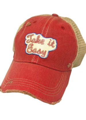 TAKE IT EASY PATCH HAT