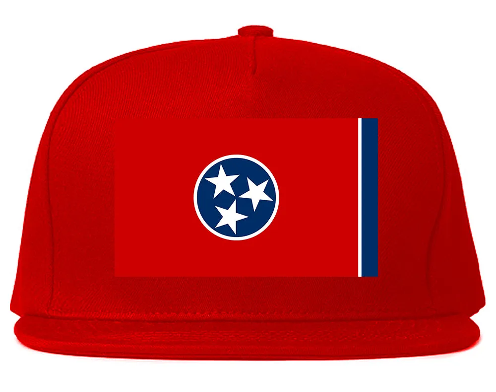 Tennessee State Flag TN Chest Mens Snapback Hat