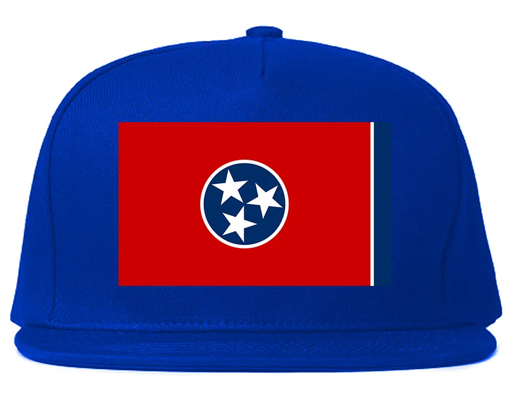 Tennessee State Flag TN Chest Mens Snapback Hat