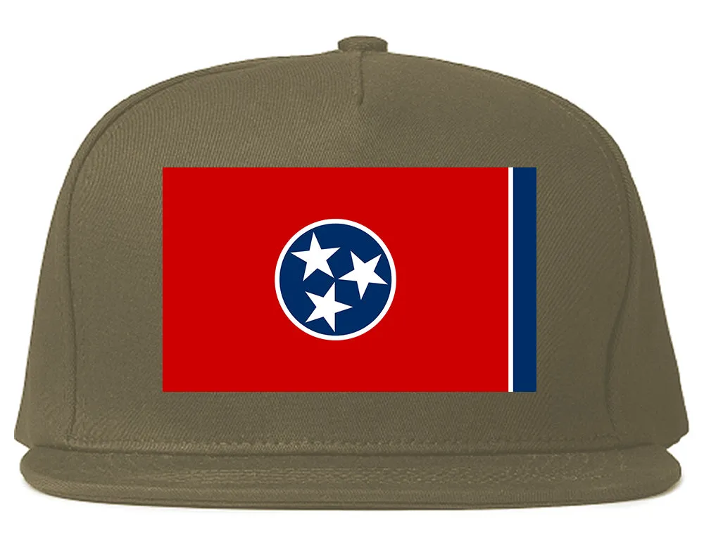 Tennessee State Flag TN Chest Mens Snapback Hat