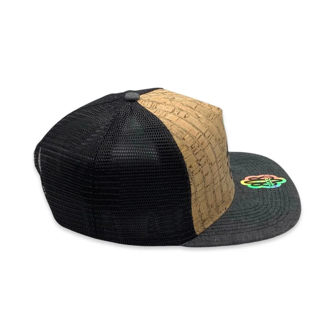 Tiki Honu Flatbill Trucker Hat