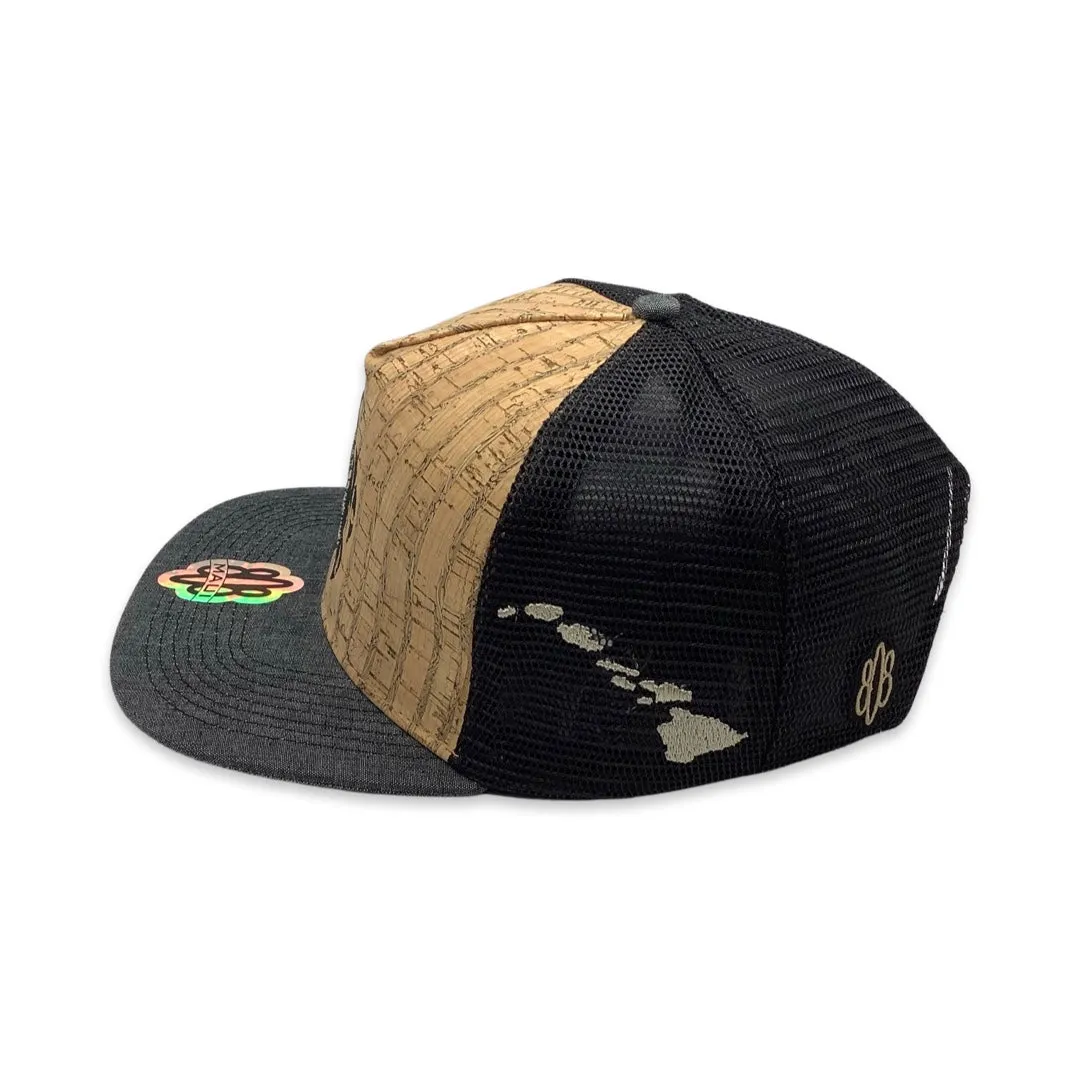 Tiki Honu Flatbill Trucker Hat