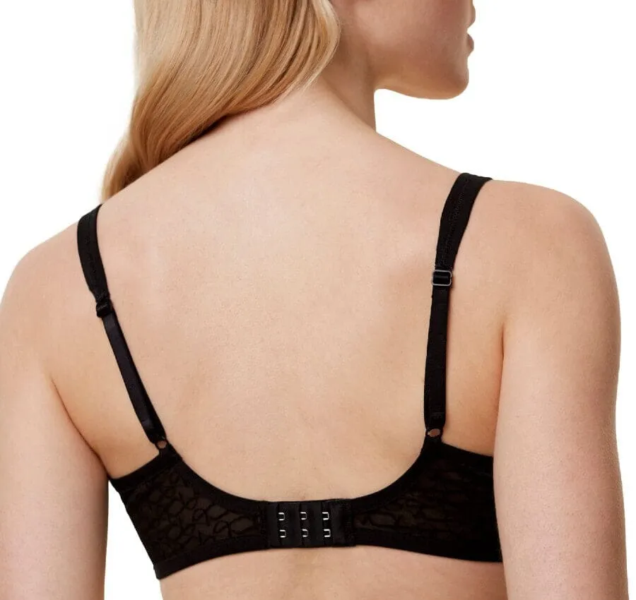 Triumph Signature Sheer Underwired Minimiser Bra - Black