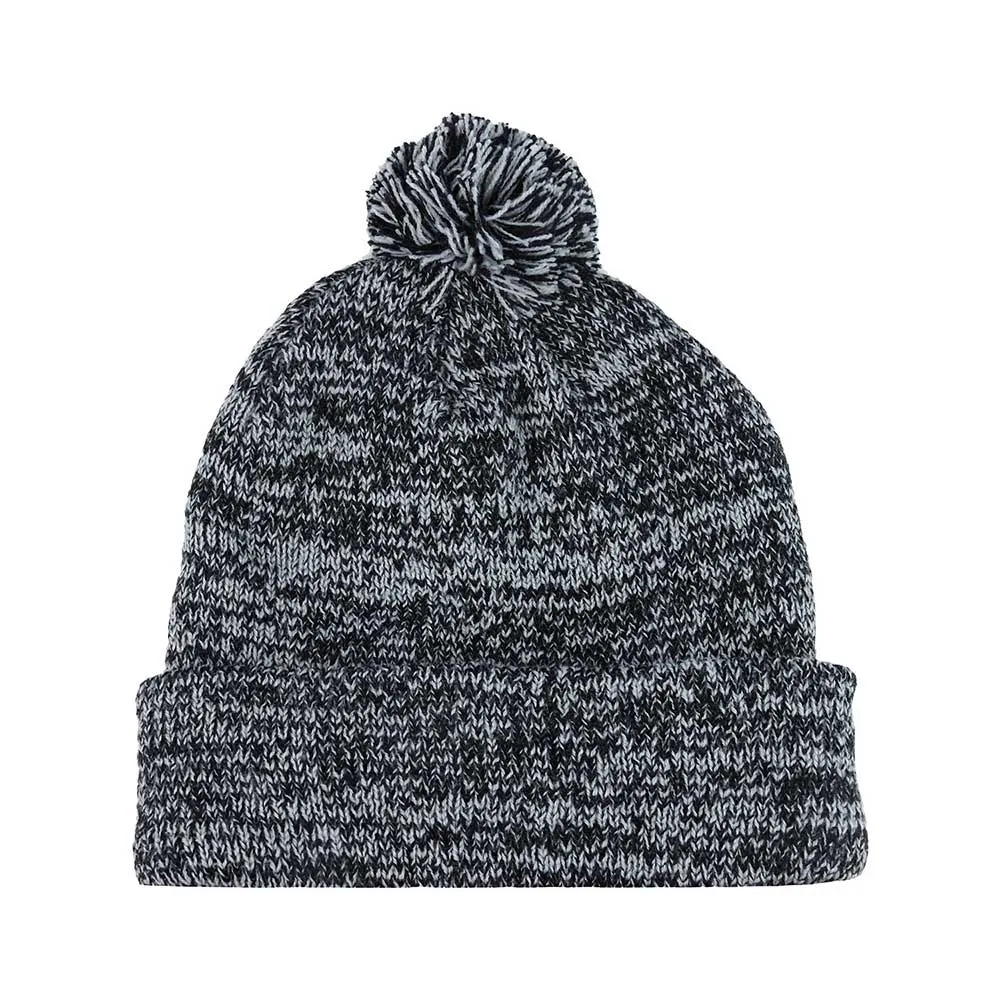 Youth Pom Beanie W/Cuff